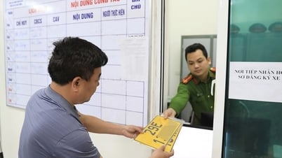 จุดลงทะเบียนยานพาหนะในฮานอย ตั้งแต่วันที่ 1 กรกฎาคม 2568
