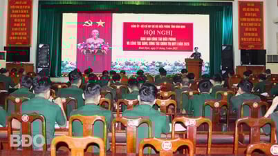 Giao ban công tác biên phòng và công tác đảng, công tác chính trị
