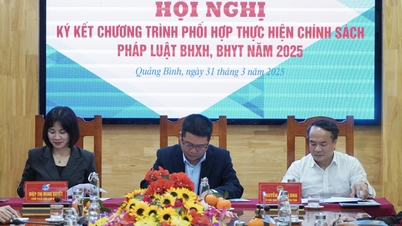 Ký kết phối hợp thực hiện chính sách, pháp luật BHXH, BHYT