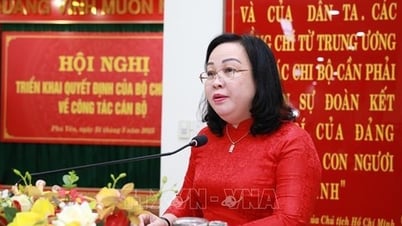 Chuẩn y đồng chí Cao Thị Hòa An giữ chức Bí thư Tỉnh ủy Phú Yên