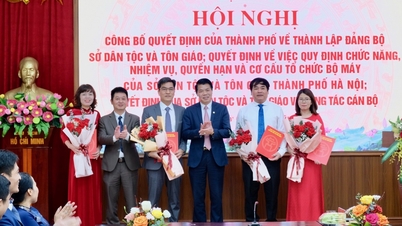 Công bố cơ cấu tổ chức, nhân sự Sở Dân tộc và Tôn giáo Hà Nội
