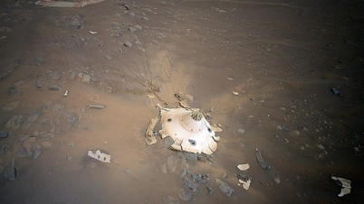 NASA ថត​រូប​កម្ទេច​ថ្ម​នៅ​លើ​ភព​អង្គារ