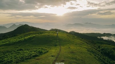 Điểm săn mây cách Hà Nội 170km, khách tới cắm trại, trải nghiệm thời tiết 4 mùa