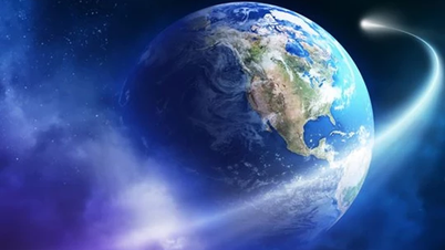 ¿Por qué la tierra puede flotar en el aire? ¿Qué fuerza evita que se caiga?