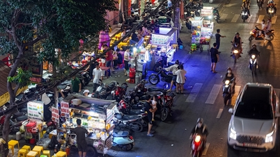 10 days to restore order on Nguyen Gia Tri sidewalk, more than 40 violations were handled