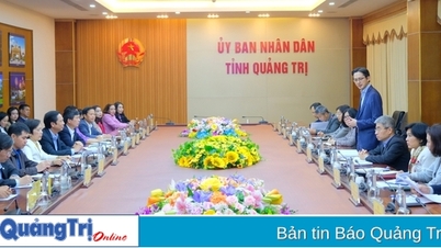 Le chef de l'agence de représentation vietnamienne à l'étranger travaille avec la province de Quang Tri