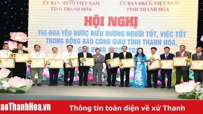 Commending good people and good deeds among Catholics in Thanh Hoa province in the period 2020-2025