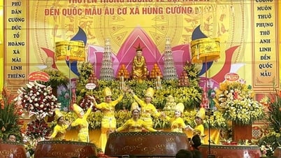 The oldest temple of Mother Au Co in Vietnam in Hung Yen