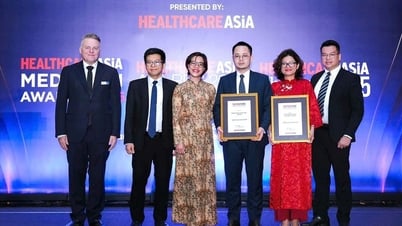 Vinmec ist das erste Gesundheitssystem in Vietnam, das bei den Healthcare Asia Awards 2025 ausgezeichnet wird