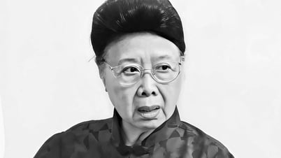 Despedida de la profesora Phan Luong Cam, esposa del difunto primer ministro Vo Van Kiet, que regresa a su tierra natal.