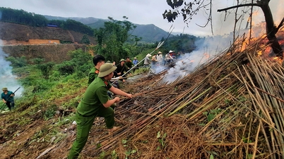 เยนบาย : เร่งดำเนินมาตรการป้องกันและปราบปรามไฟป่า