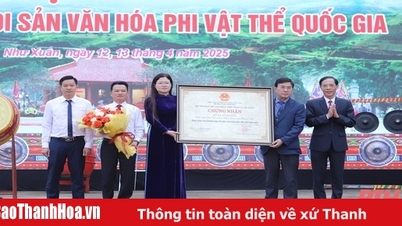 Đón Bằng công nhận Lễ hội Đình Thi là di sản văn hóa phi vật thể quốc gia
