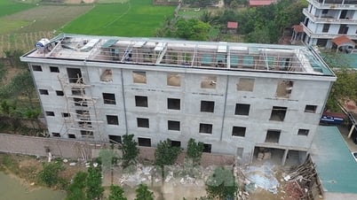 Vụ xây phòng học không phép: Trường tự tháo dỡ một phần công trình vi phạm