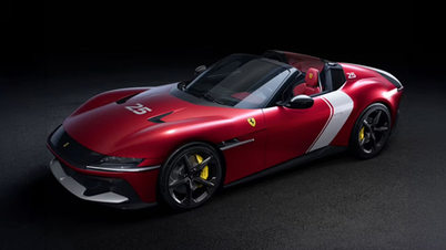 រថយន្ត Ferrari 12Cilindri Spider ទទួលបានការបំផុសគំនិតពណ៌ពីរថយន្តប្រណាំង SF-25 F1