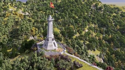 Dien Bien organiza la ceremonia de izamiento de la bandera y la inauguración del asta de la bandera de A Pa Chai