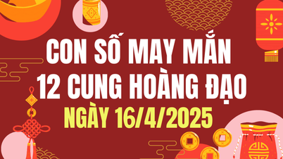 Lucky numbers for 12 zodiac signs today April 16, 2025