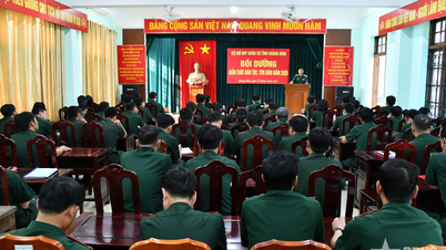 Quang Binh Provincial Military Command opens a training class on ethnic and religious knowledge