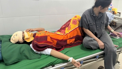 The incident of a railing falling from the 4th floor hitting 3 female students, one victim suffered a traumatic brain injury