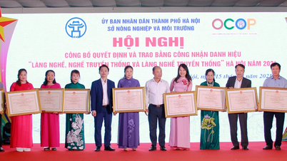 Hanoi: Recognizing 14 traditional craft villages