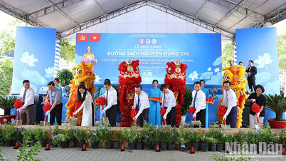 Groundbreaking ceremony of Nguyen Dong Chi Book Street, District 7, Ho Chi Minh City