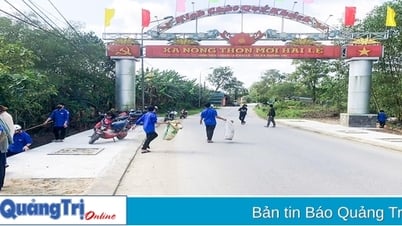 Hiệu quả công tác tuyên truyền trong xây dựng nông thôn mới ở xã Hải Lệ