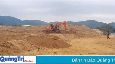 Chấp thuận chủ trương đầu tư dự án khai thác khoáng sản đất làm vật liệu san lấp Phong Bình 1 tại huyện Gio Linh