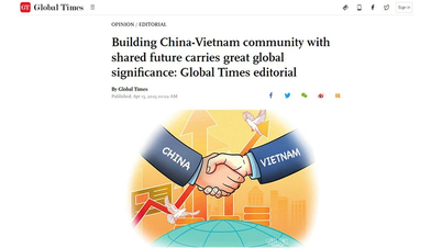 ベトナムは中国の近隣外交における優先事項である。