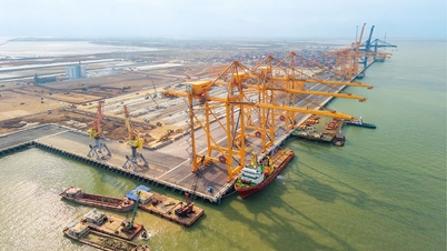 Vietnam National Shipping Lines Corporation - VIMC Officially announced the opening of Terminal No. 4 of Hai Phong International Gateway Port at Lach Huyen VIMC News -