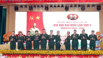 Đại hội Đảng bộ Công ty 91 lần thứ V