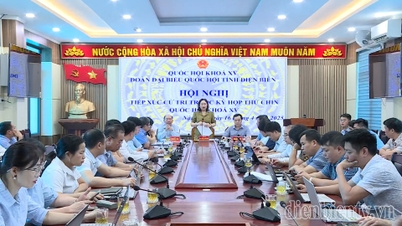 Đoàn đại biểu Quốc hội tỉnh tiếp xúc cử tri tại huyện Nậm Pồ