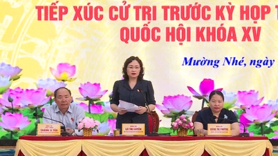 Đại biểu Quốc hội tỉnh tiếp xúc cử tri tại huyện Mường Nhé
