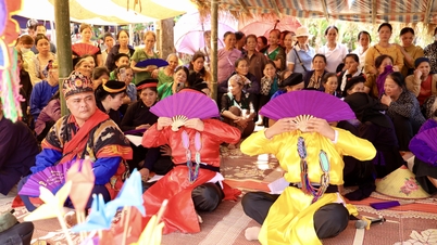 ពិធីបុណ្យ Nang Hai នៅឃុំ Tien Thanh (Quang Hoa)
