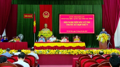 Đoàn Đại biểu quốc hội tiếp xúc cử tri thành phố