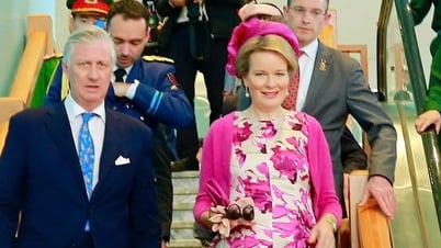 The King and Queen of Belgium were impressed by Cat Ba Island and Lan Ha Bay.