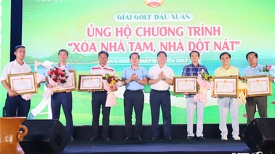 Closing of the Golf Tournament to support the Program "Eliminate temporary and dilapidated houses" in Ninh Thuan province in 2025