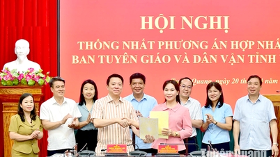 Ban Tuyên giáo và Dân vận hai tỉnh Tuyên Quang, Hà Giang thống nhất phương án hợp nhất