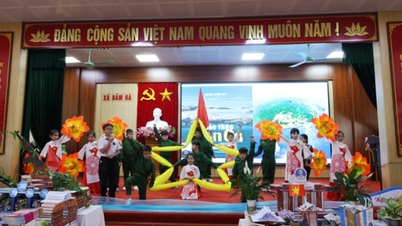 ឃុំ Dam Ha៖ មហោស្រពអានសៀវភៅ ក្រោមប្រធានបទ “ជាមួយសៀវភៅ ឈានចូលយុគសម័យក្រោកឡើងជាមួយជាតិ”