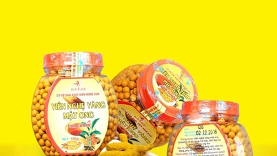 Ba Be turmeric starch - the essence of Gia Lam fragrant turmeric