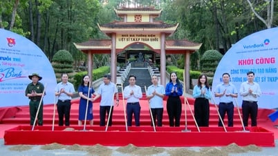 Groundbreaking ceremony for the Youth Volunteer Memorial House