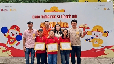 Los estudiantes de Bao Loc ganaron el tercer premio en la ronda de exámenes Dinh del Concurso de Campeones de Vietnam.