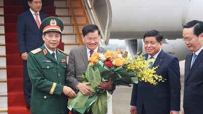 Tổng Bí thư, Chủ tịch nước Lào đến Việt Nam dự Lễ kỷ niệm 30/4