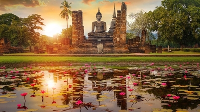 “Tocando” el pasado en Sukhothai