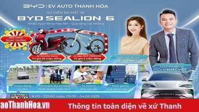 BYD Thanh Hoa launches breakthrough technology and sublime music party at Lam Son Square
