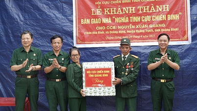 Inauguration of "Comradely Love" house for disadvantaged veterans