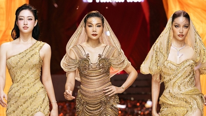 ថាញ់ ហាំង សម្តែង​ជា​វីតា​ក្នុង​ម៉ូដ​ចំប៉ា​ចម្រុះ​ពណ៌