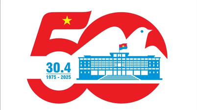 Announcing the propaganda logo to celebrate the 50th anniversary of the Liberation of the South and National Reunification Day