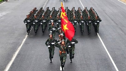 Hôm nay, lực lượng diễu binh, diễu hành Bộ Quốc phòng vào Nam bằng tàu hỏa