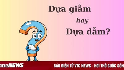 Thử thách Tiếng Việt: 'Dựa giẫm' hay 'dựa dẫm'?