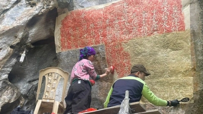 Nghe An បង្កើតឯកសារដើម្បីស្នើសុំទទួលស្គាល់ Ma Nhai stele ជាកំណប់ទ្រព្យជាតិ