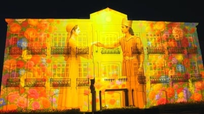 Impressionen vom 3D-Mapping-Film „Da Nang Story“
